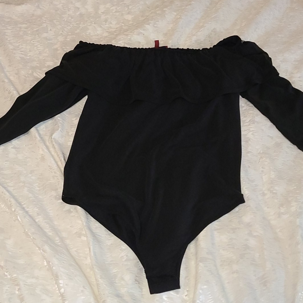 BKE Black Bodysuit